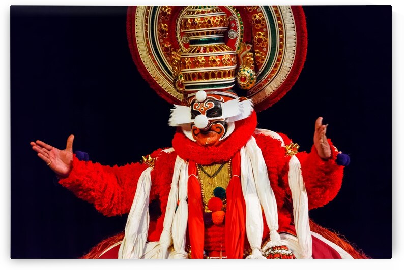Kathakali dance. Bhava Bhavanam Festival. September 2009. Chenna by Dmitry Rukhlenko