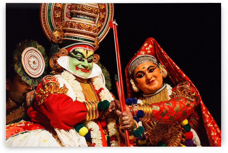 Kathakali dance. Bhava Bhavanam Festival. September 2009. Chenna by Dmitry Rukhlenko