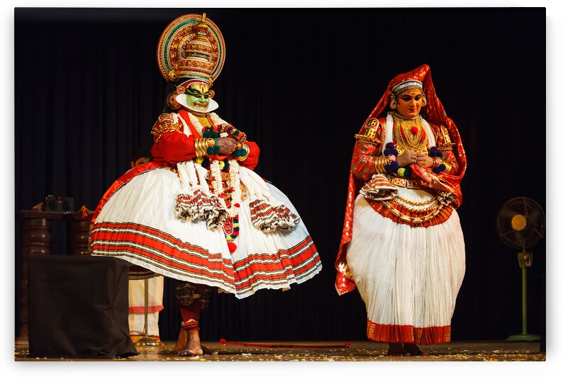 Kathakali dance. Bhava Bhavanam Festival. September 2009. Chenna by Dmitry Rukhlenko