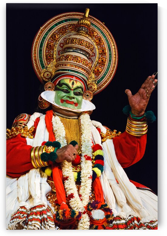 Kathakali dance. Bhava Bhavanam Festival. September 2009. Chenna by Dmitry Rukhlenko