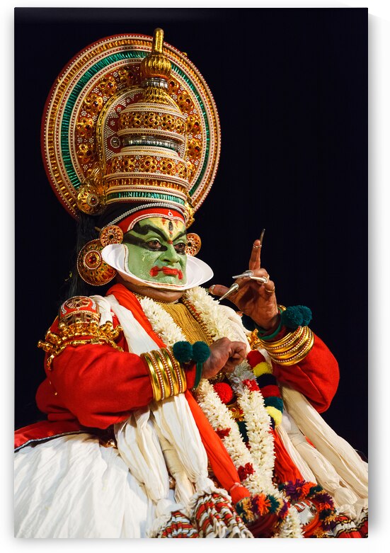 Kathakali dance. Bhava Bhavanam Festival. September 2009. Chenna by Dmitry Rukhlenko