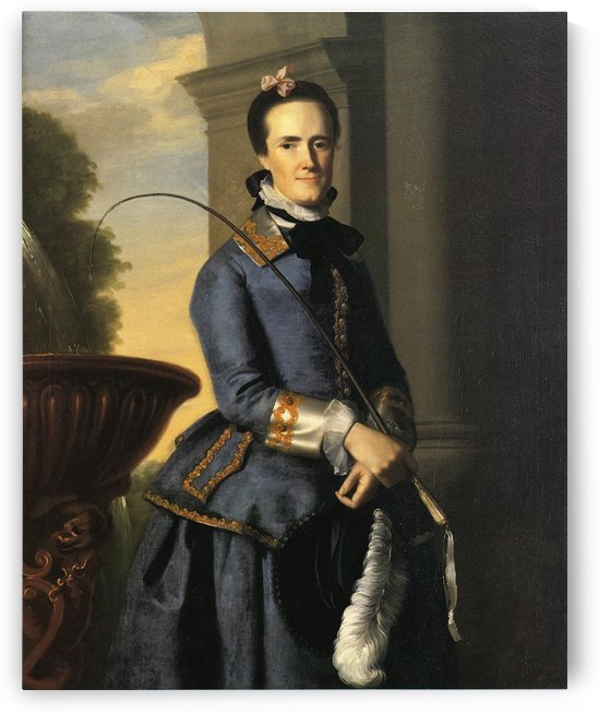 Mrs Epes Sargent 1764 by John Singleton Copley