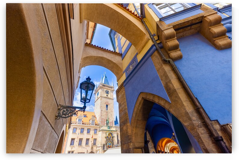 Czechia Prague Old Town city streets in historic city centre of Old Prague by Elijah Lovkoff