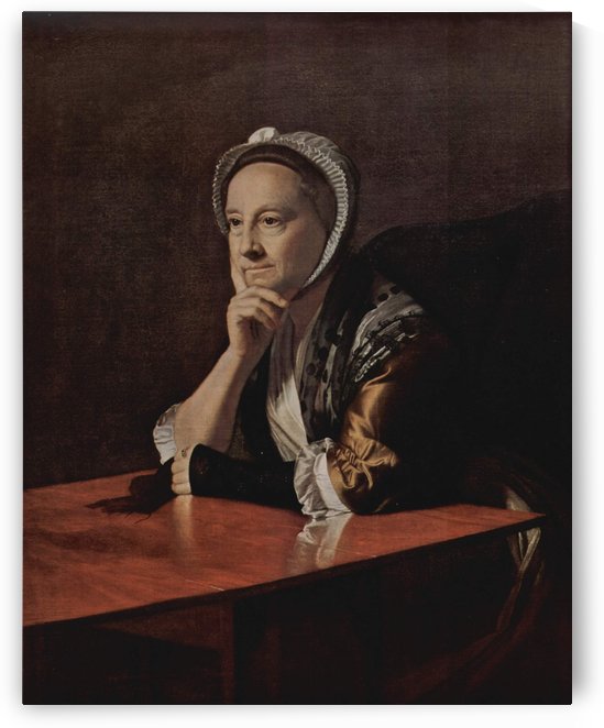 An old lady by John Singleton Copley