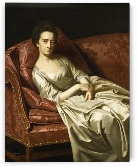 Portrait of a lady sitting by John Singleton Copley