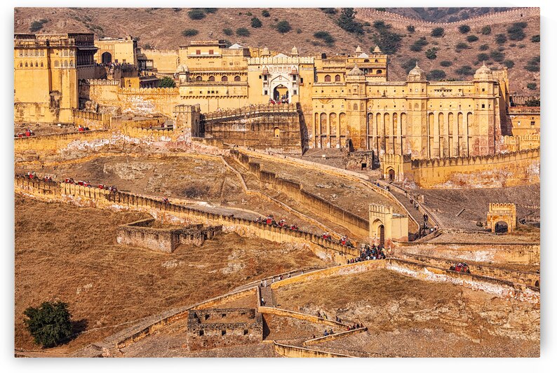 Amer Amber fort Rajasthan India by Dmitry Rukhlenko