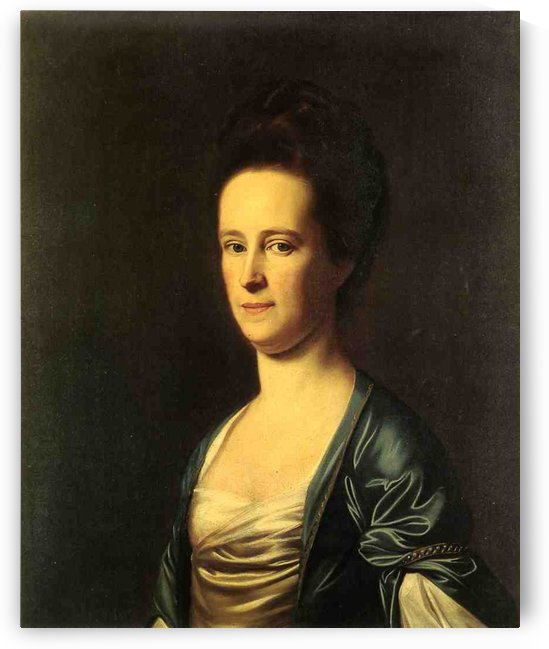 Mrs.Elizabeth Coffin by John Singleton Copley