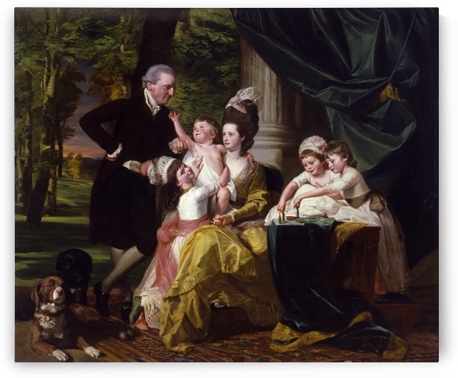 Sir William Pepperrell and His Family by John Singleton Copley