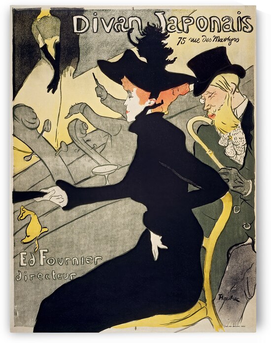 Henri de Toulouse Lautrec   Divan Japonais 1893 by Wirla