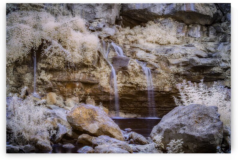 Untouched Serenity in Infrared by Dream World Images