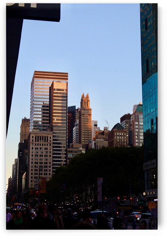 new york skyline by abbyk