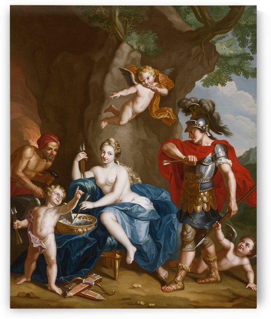 Mars Venus and Vulcan by John Singleton Copley