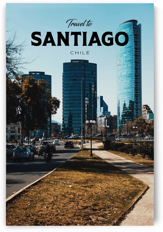 Santiago Chile by Conceptual Photography