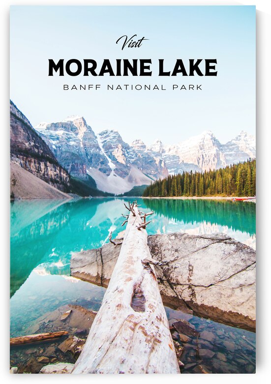 Moraine Lake Alberta by Conceptual Photography
