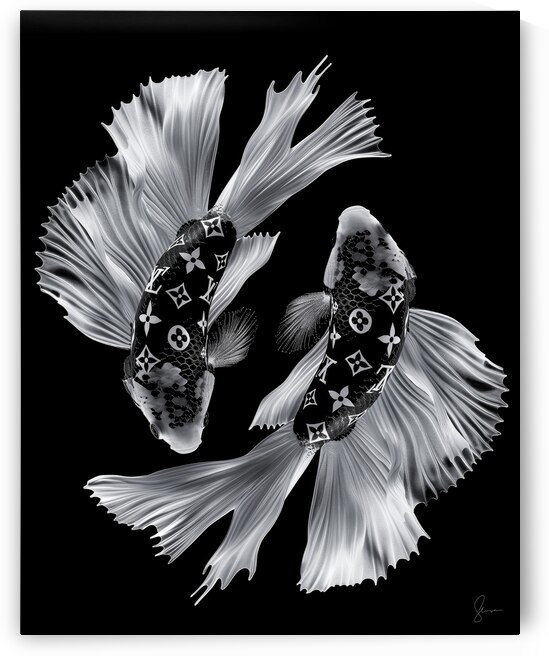Luxe Koi - Flow of Elegance by Arte Exquisites