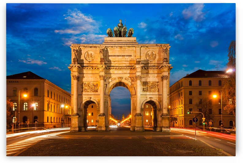 Victory Gate Munich by Dmitry Rukhlenko