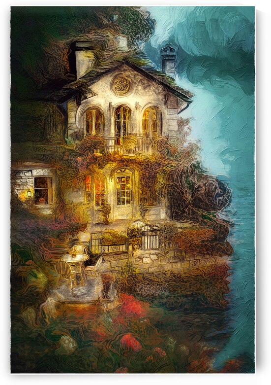 Warm Refuge of the Evening by Vladimir Barenboym