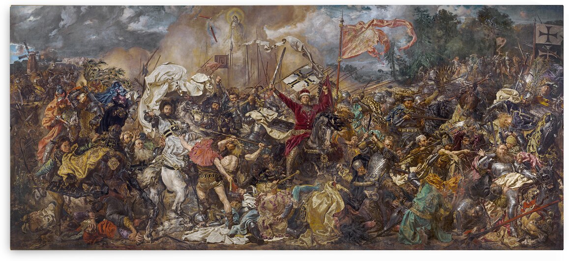 Jan Matejko - Battle of Grunwald 1878 by Wirla