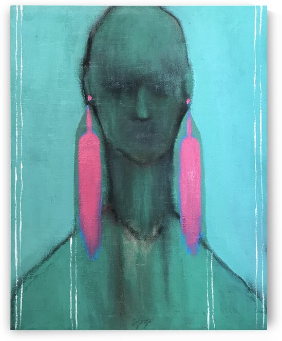 Contemporary abstract art  6 by Gela Mikava