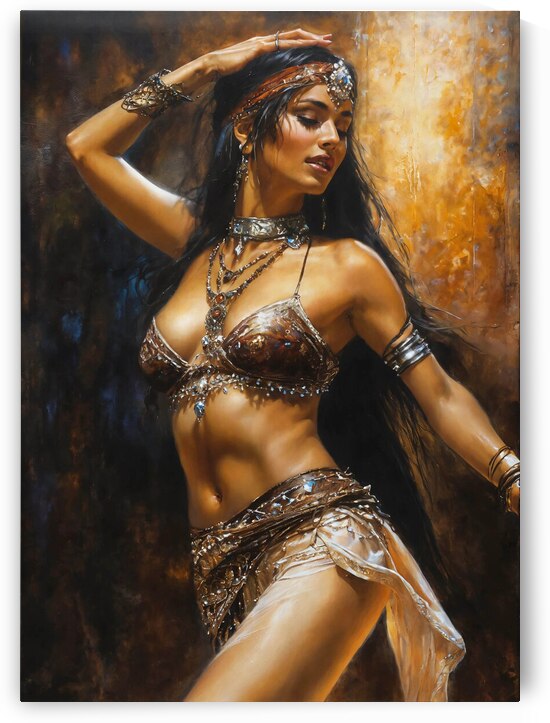 Elegant Belly Dancer by One Simple Gallery
