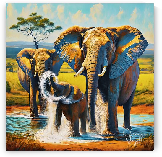 African Serenade by Veronica Stegall
