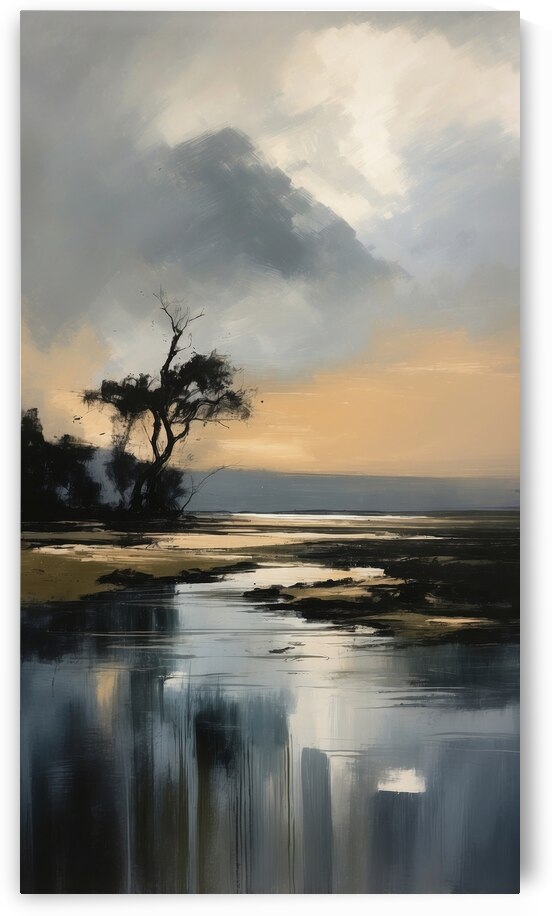 Landscapes and Solitude Minimalism  1 by The Mabazza Foundation 