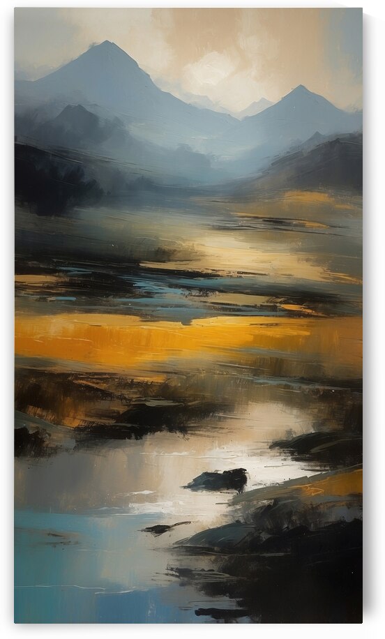 Landscapes and Solitude Minimalism  3 by The Mabazza Foundation 