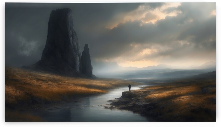 Landscapes and Solitude Minimalism  5 by The Mabazza Foundation 