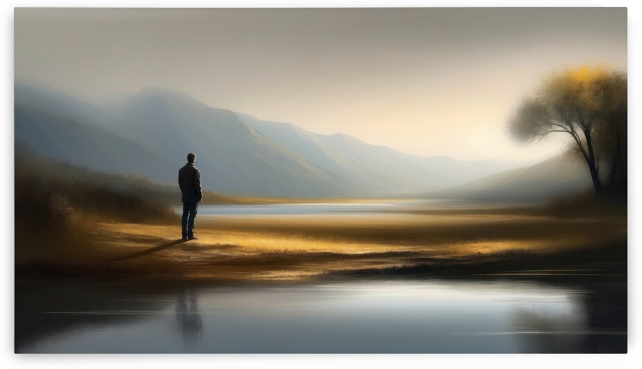 Landscapes and Solitude Minimalism  6 by The Mabazza Foundation 