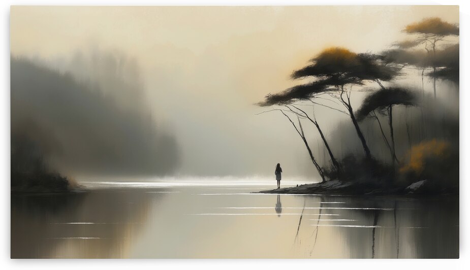 Landscapes and Solitude Minimalism  7 by The Mabazza Foundation 