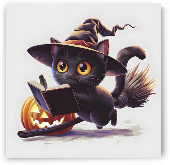 Halloween Cat by Kawtar el harda