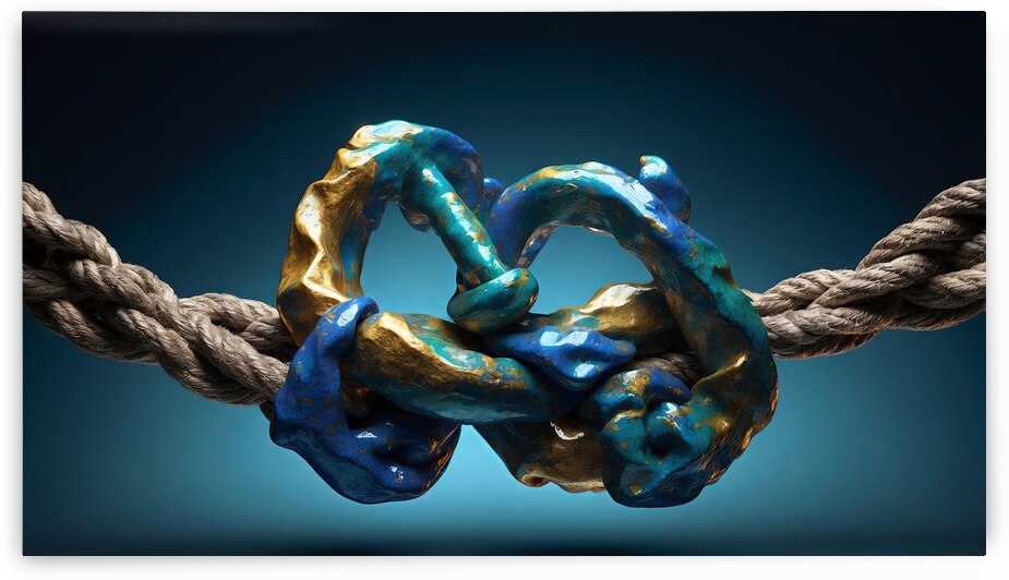 Melted Anchor  1 by The Mabazza Foundation 