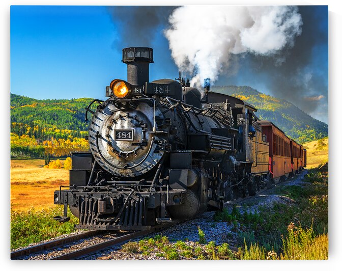 Cumbres & Toltec Engine 484 by Andy Crawford