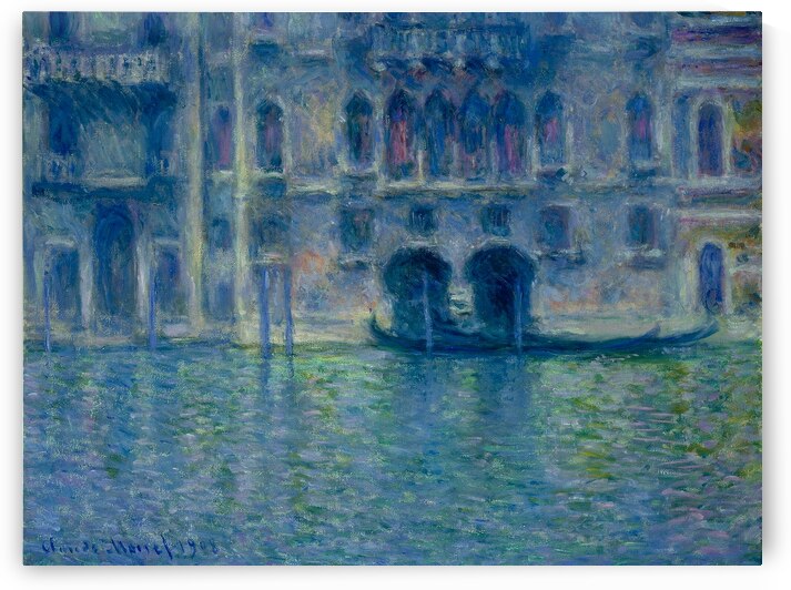 Claude Monet - Palazzo da Mula in Venice  by Wirla