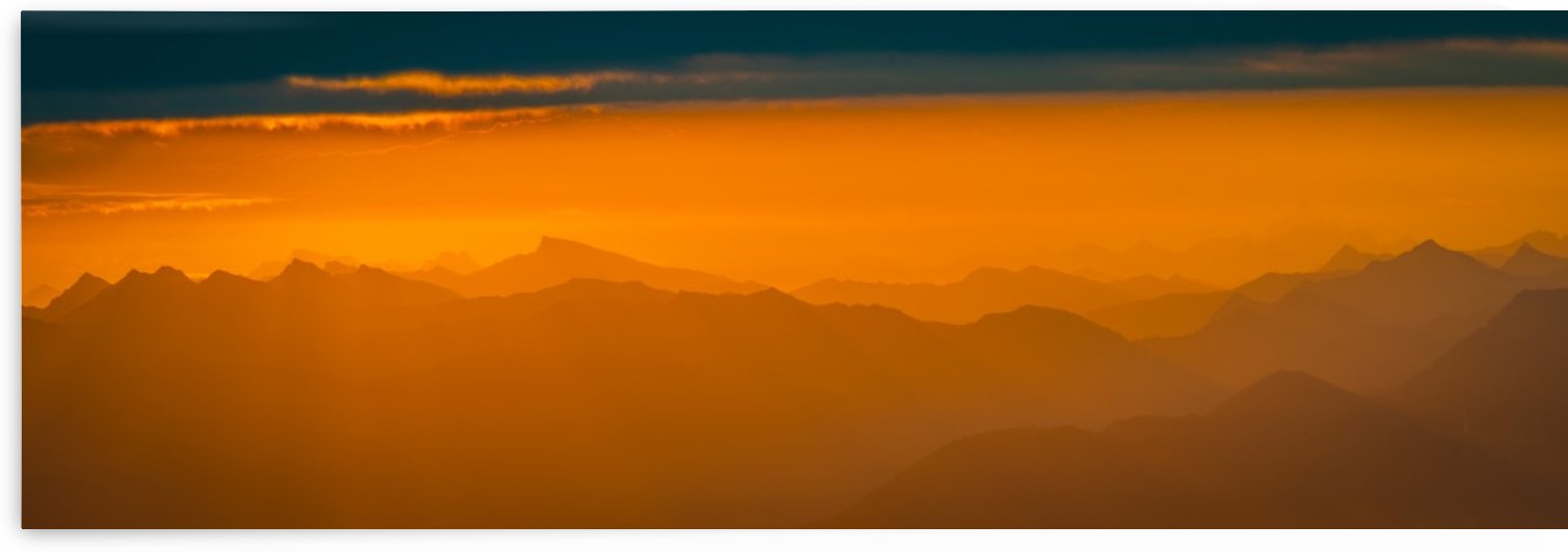 sunrise layers by daniel aegerter
