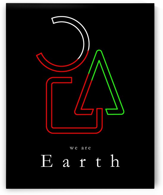 We are Earth by Red Ball Graphics