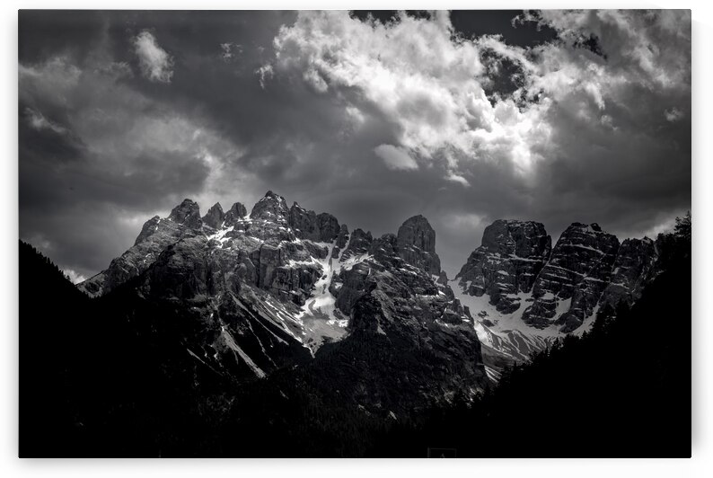 Dolomite Mountains Monte Piana by Norma Brandsberg Photography