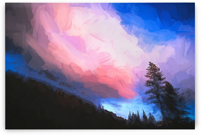 Pink Yellowstone Sunset X100 by Rich Franco