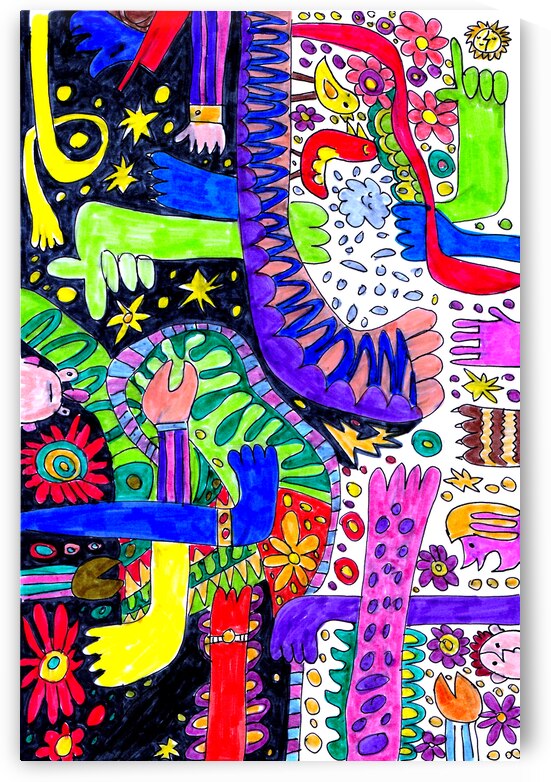 Abstract Doodle Art Moments by Catriona Roberts Nature Photography and Designs