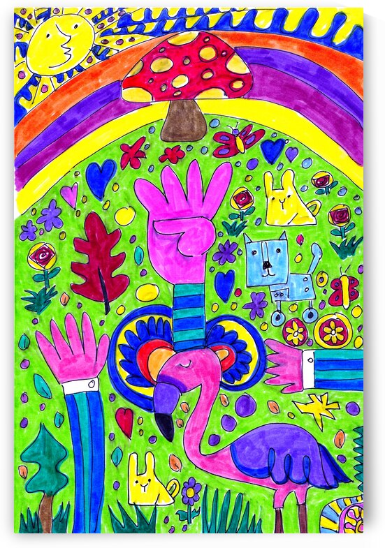 Abstract Doodle Art Imagination by Catriona Roberts Nature Photography and Designs