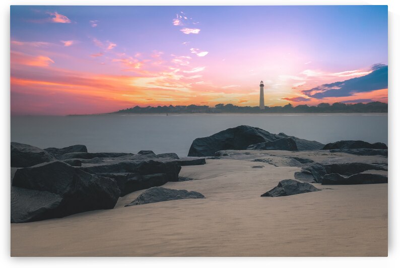 Cape May Lighthouse Sunset by Jason Fink
