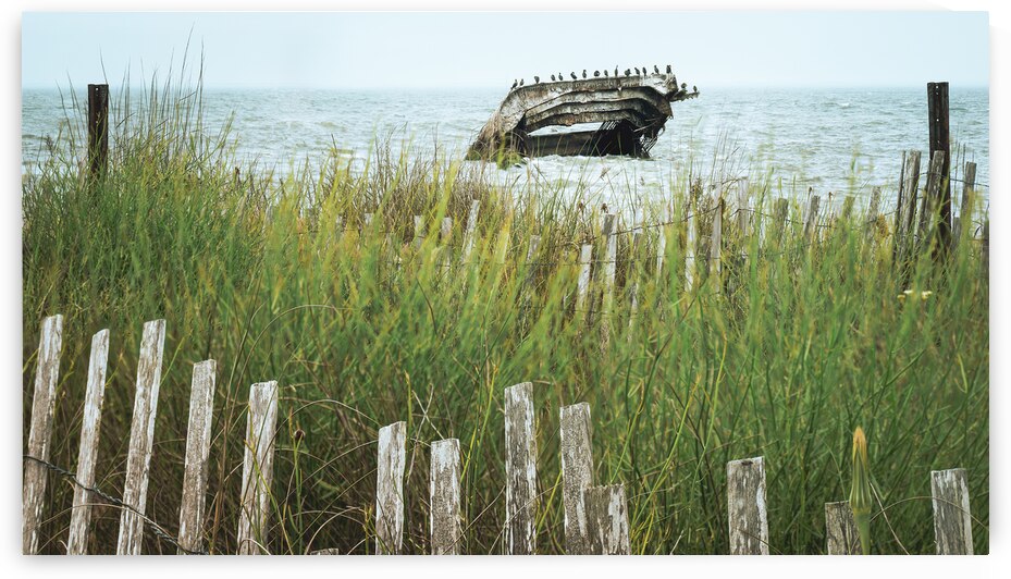 SS Atlantus from the Sand Fences by Jason Fink