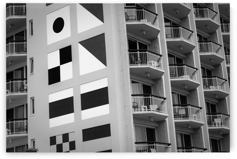 Port Royal Hotel Black and White by Jason Fink