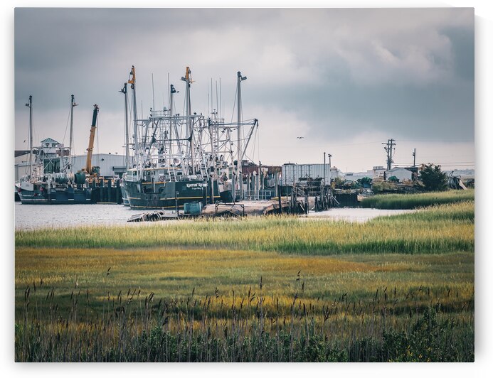 Middle Thorofare Fishing Boats by Jason Fink