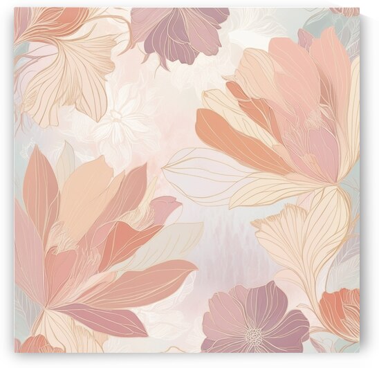 Background floral by Kawtar el harda