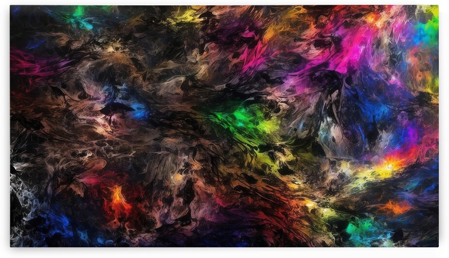 Chaotic Rainbows Even in Chaos there is Beauty  1 by The Mabazza Foundation 