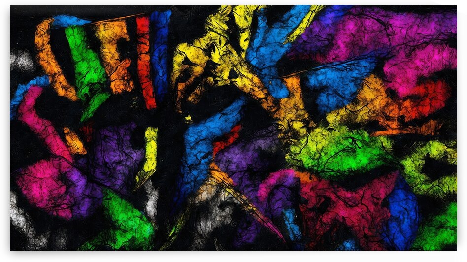 Chaotic Rainbows Even in Chaos there is Beauty  2 by The Mabazza Foundation 