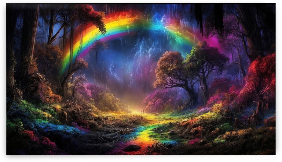 Chaotic Rainbows Even in Chaos there is Beauty  4 by The Mabazza Foundation 