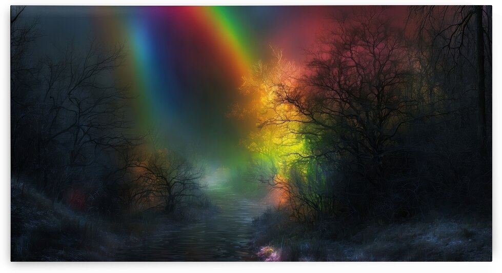 Chaotic Rainbows Even in Chaos there is Beauty  6 by The Mabazza Foundation 