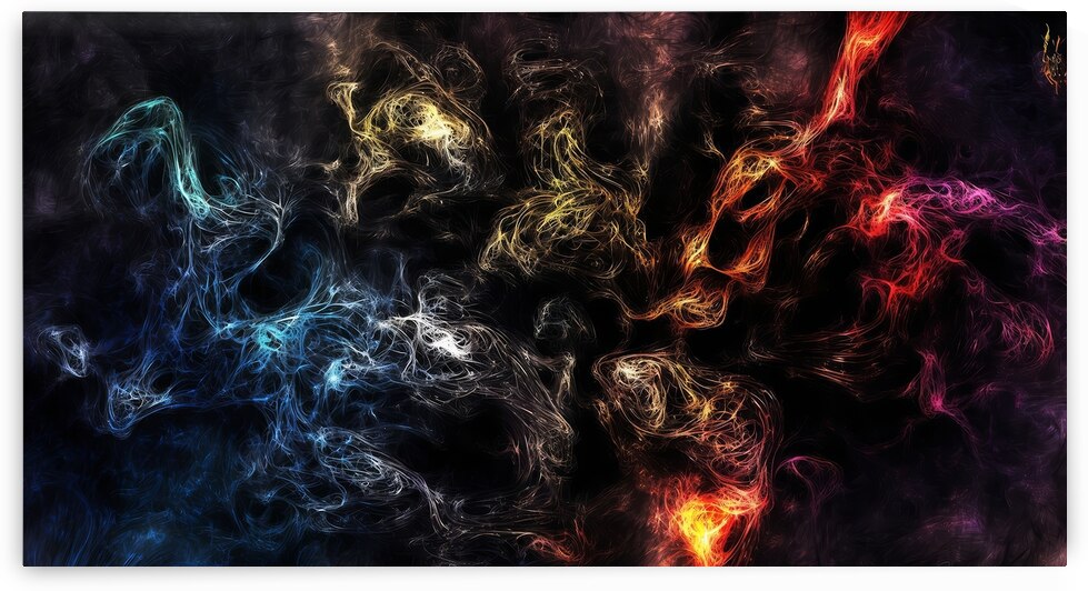 Chaotic Rainbows Even in Chaos there is Beauty  7 by The Mabazza Foundation 